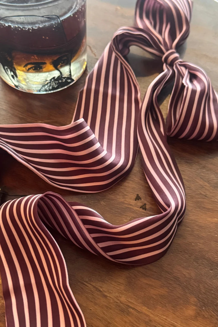 Tha Right Stripe Twilly-Wine