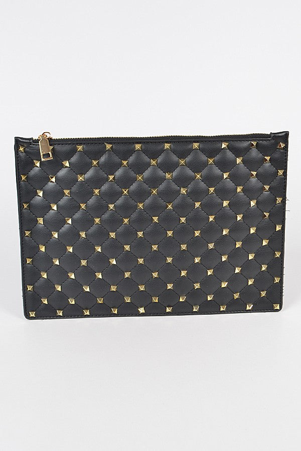 Studded Metal Clutch