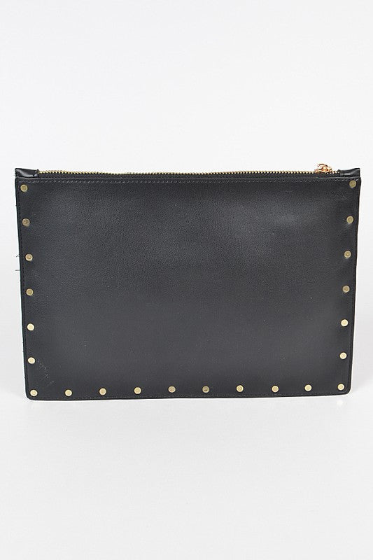 Studded Metal Clutch