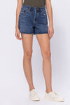 Sofie Mom Shorts with Side Slit