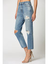 Tracey High Rise Straight Leg Jeans