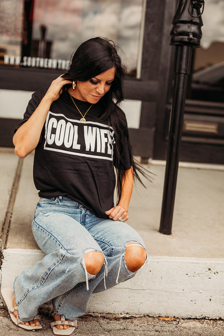 Cool Wife Block Tee-Preorder