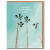 Happy Birthday Palm Card