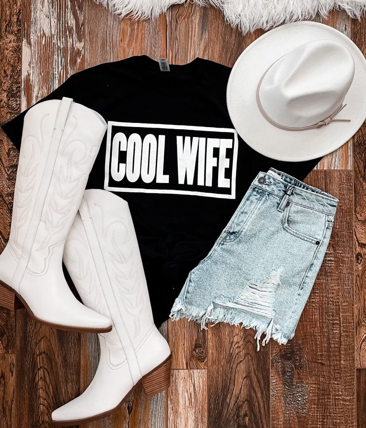 Cool Wife Block Tee-Preorder